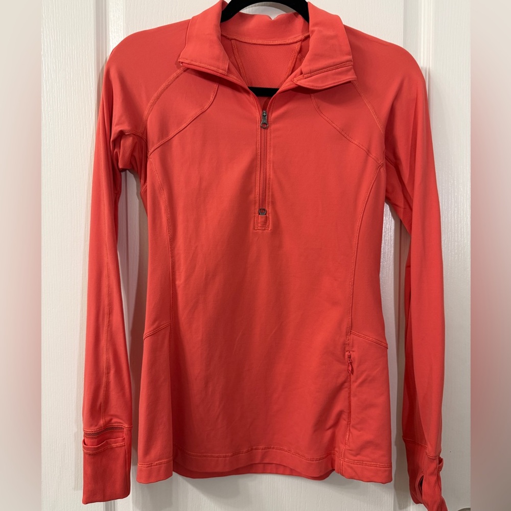 Lululemon Coral Quarter-Zip